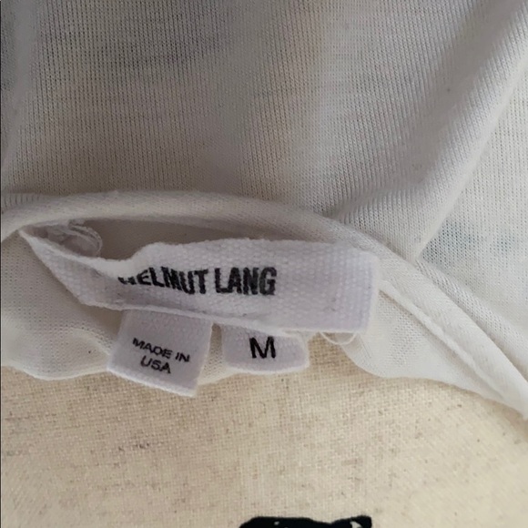 Helmut Lang Pink and White Tank Top - Picture 4 of 4